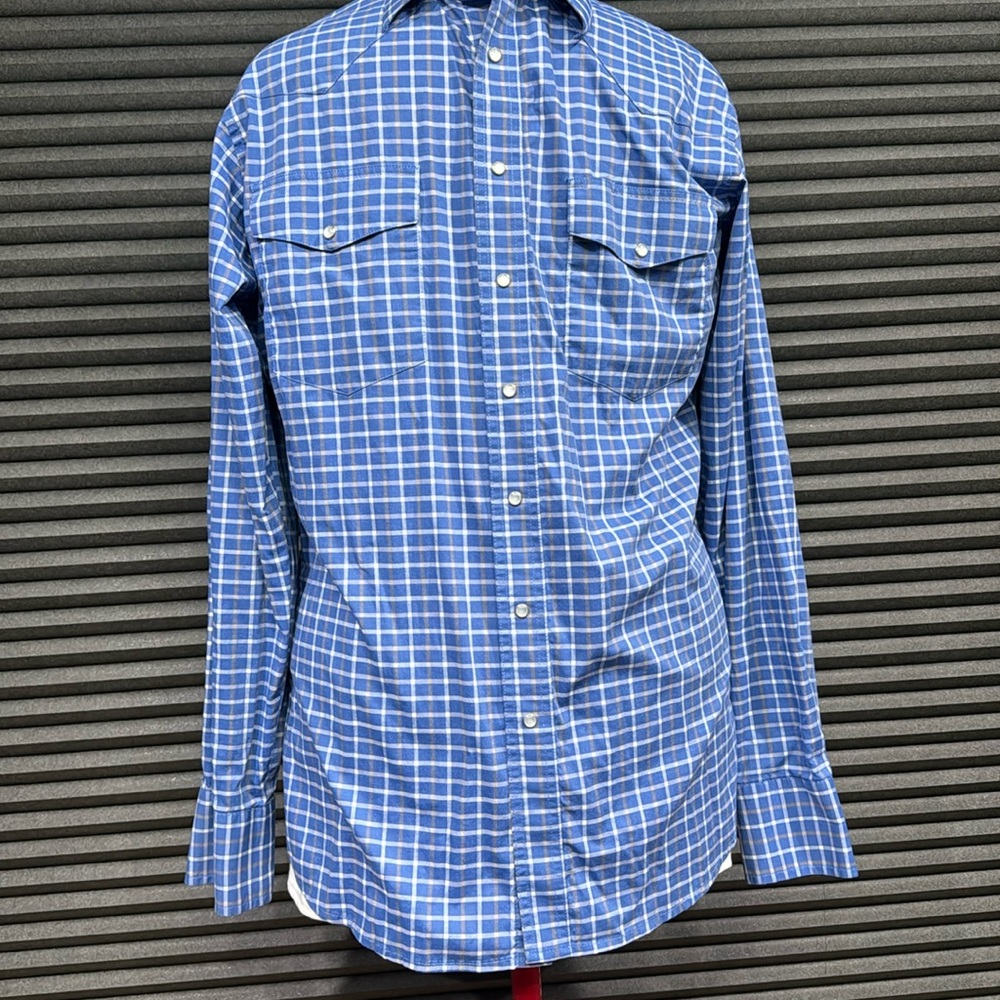 Wrangler long sleeve pearl snap